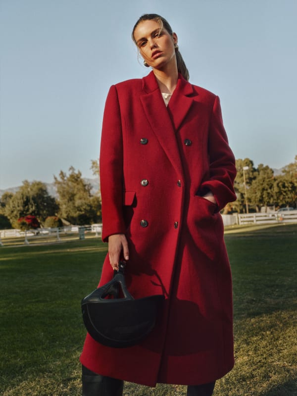 Lucas Coat - Lipstick